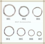 Alloy bag buckle